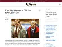 Tablet Screenshot of blog.eckraus.com